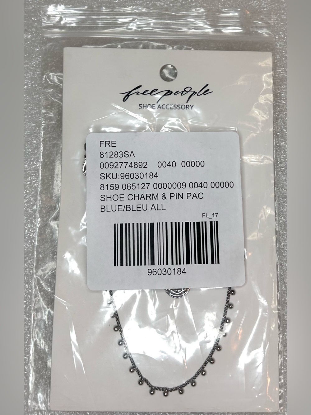 Free People Shoe Charm and Pin Pack in silver celestial New - Picture 4 of 5